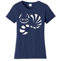 Cheshire Cat Alice In Wonderland Funny Women's T-Shirt