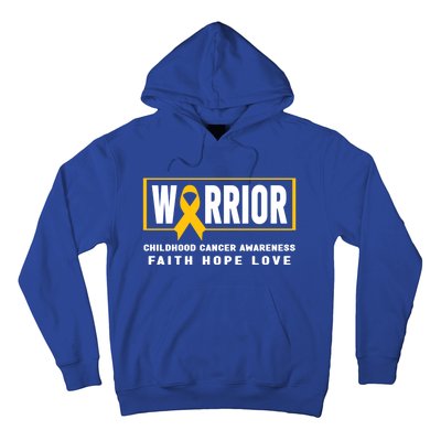 Childhood Cancer Awareness Meaningful Gift Great Gift Hood Cancer Warrior Gift Hoodie