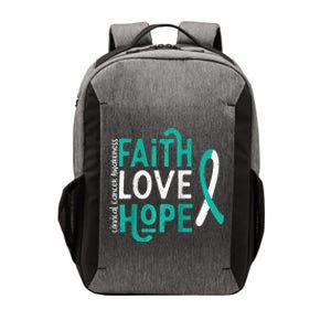 Cervical CANCER awareness gifts Raglan Baseball Vector Backpack