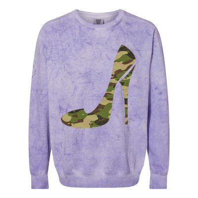 Cool Camouflage Art For Girl Camo Clothes Colorblast Crewneck Sweatshirt