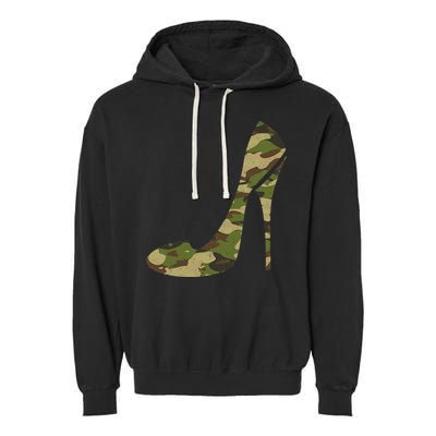 Cool Camouflage Art For Girl Camo Clothes Garment-Dyed Fleece Hoodie