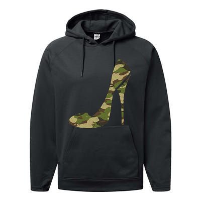 Cool Camouflage Art For Girl Camo Clothes Performance Fleece Hoodie