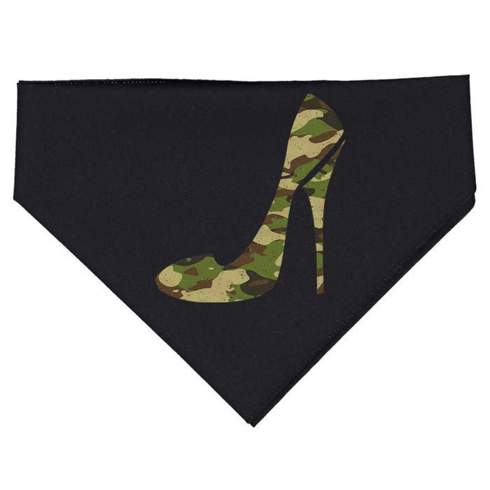 Cool Camouflage Art For Girl Camo Clothes USA-Made Doggie Bandana