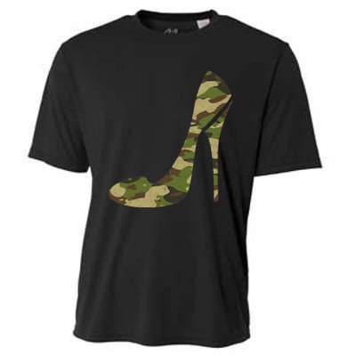 Cool Camouflage Art For Girl Camo Clothes Cooling Performance Crew T-Shirt