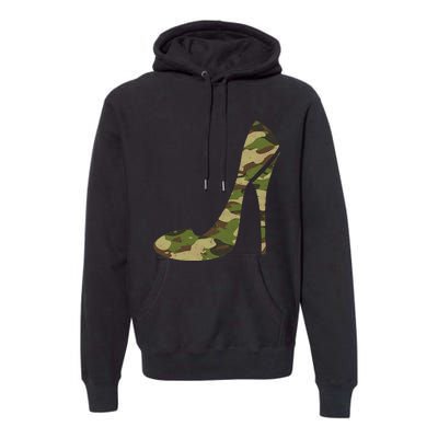 Cool Camouflage Art For Girl Camo Clothes Premium Hoodie