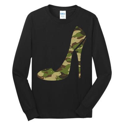 Cool Camouflage Art For Girl Camo Clothes Tall Long Sleeve T-Shirt