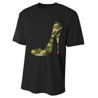 Cool Camouflage Art For Girl Camo Clothes Performance Sprint T-Shirt