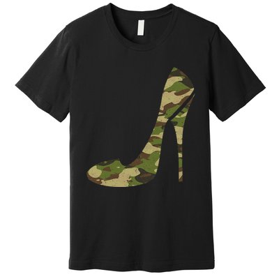 Cool Camouflage Art For Girl Camo Clothes Premium T-Shirt