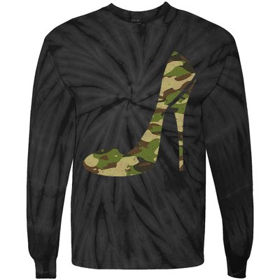 Cool Camouflage Art For Girl Camo Clothes Tie-Dye Long Sleeve Shirt