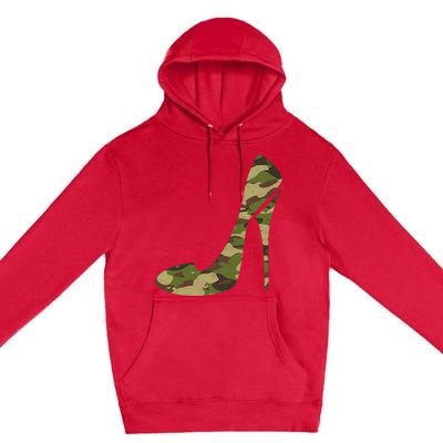 Cool Camouflage Art For Girl Camo Clothes Premium Pullover Hoodie