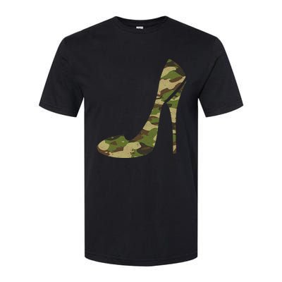 Cool Camouflage Art For Girl Camo Clothes Softstyle CVC T-Shirt