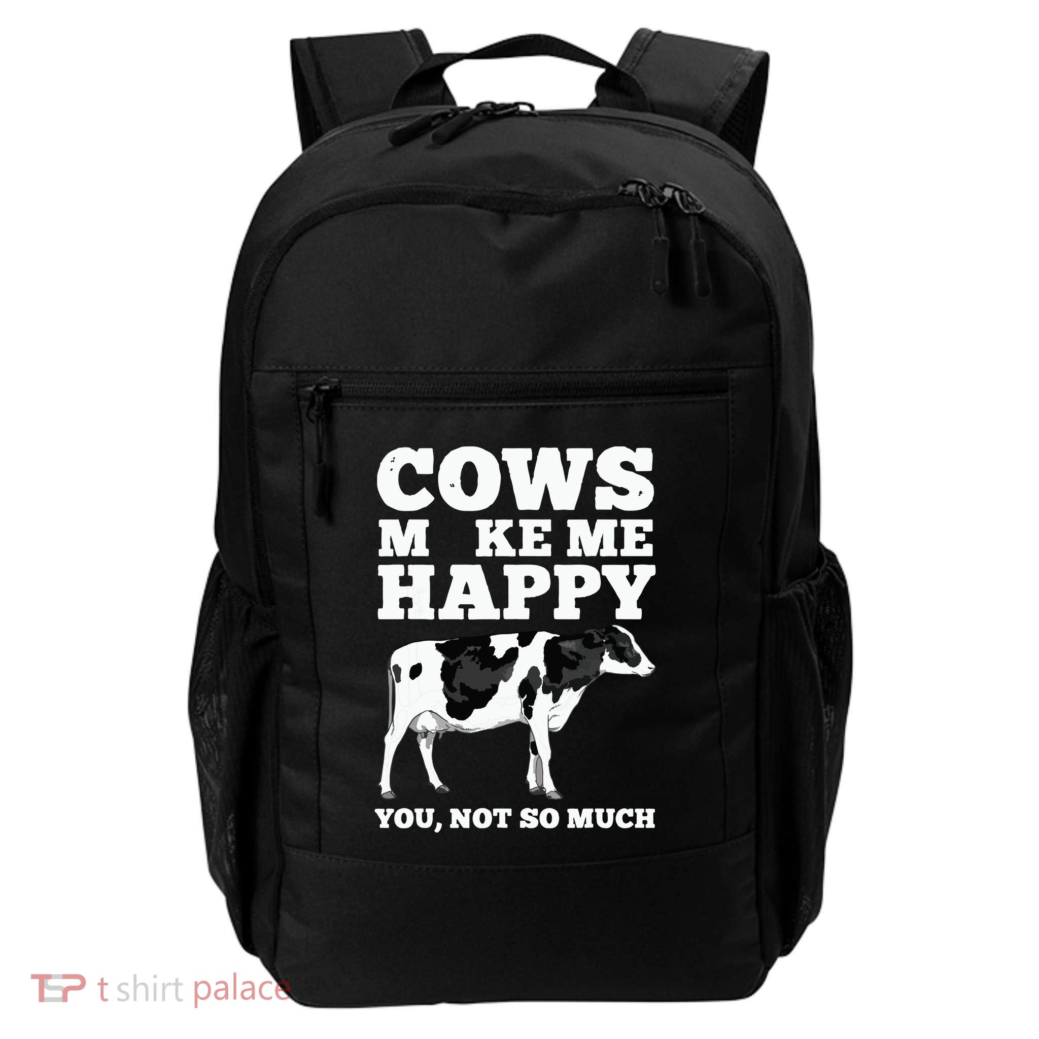 Cool Cow Art For Cow Farmer Dairy Cows Farm Animal Backpack