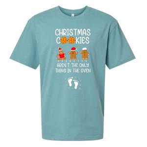 Christmas Cookies ArenT The Only Thing In The Oven Xmas Sueded Cloud Jersey T-Shirt