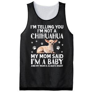 Cute Chihuahua Art For Women Mom Dog Breed Chihuahua Lovers Mesh Reversible Basketball Jersey Tank