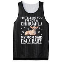 Cute Chihuahua Art For Women Mom Dog Breed Chihuahua Lovers Mesh Reversible Basketball Jersey Tank