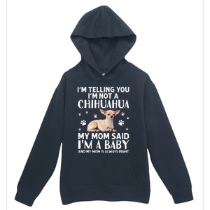 Cute Chihuahua Art For Women Mom Dog Breed Chihuahua Lovers Urban Pullover Hoodie