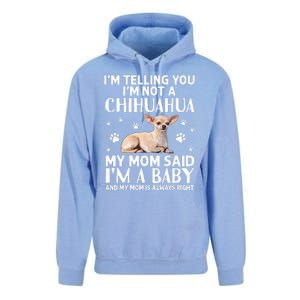 Cute Chihuahua Art For Women Mom Dog Breed Chihuahua Lovers Unisex Surf Hoodie