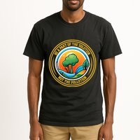 Climate Change Awareness Emblem Tall T-Shirt