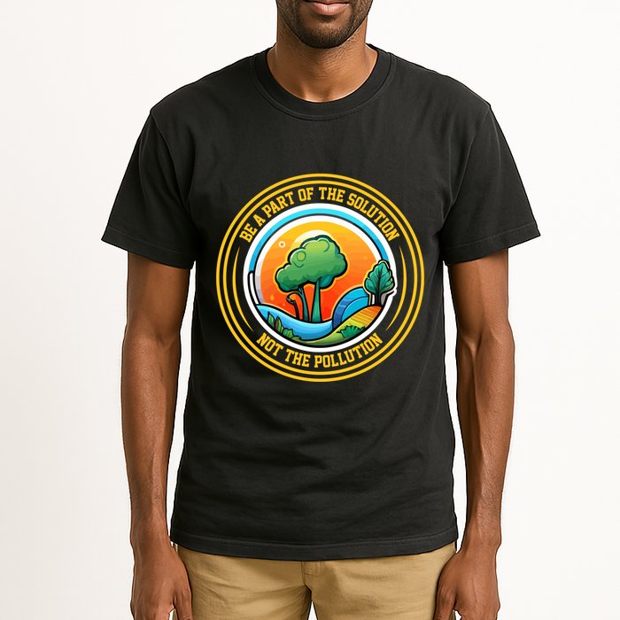 Climate Change Awareness Emblem Tall T-Shirt