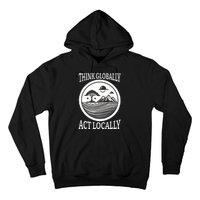 Climate Change Awareness Graphic Hoodie