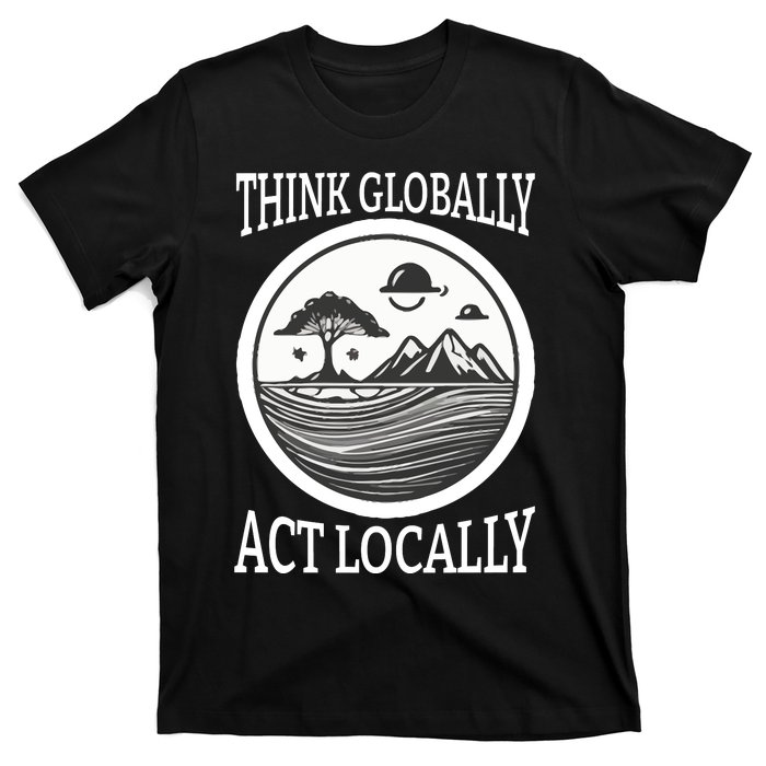 Climate Change Awareness Graphic T-Shirt