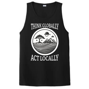 Climate Change Awareness Graphic PosiCharge Competitor Tank