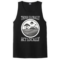 Climate Change Awareness Graphic PosiCharge Competitor Tank