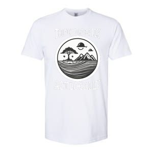 Climate Change Awareness Graphic Softstyle CVC T-Shirt