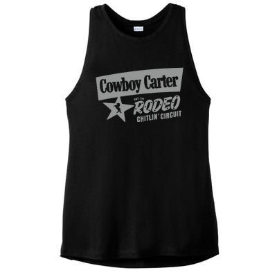 Cowboy Carter And The Rodeo Chitlin’ Circuit Ladies PosiCharge Tri-Blend Wicking Tank