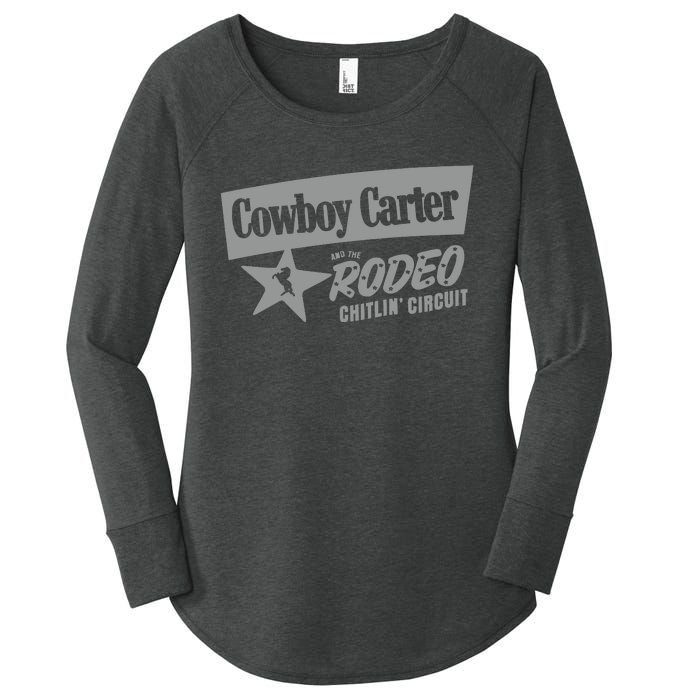 Cowboy Carter And The Rodeo Chitlin’ Circuit Women's Perfect Tri Tunic Long Sleeve Shirt