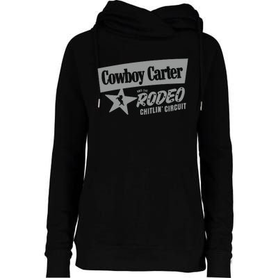 Cowboy Carter And The Rodeo Chitlin’ Circuit Womens Funnel Neck Pullover Hood