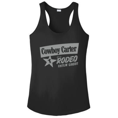 Cowboy Carter And The Rodeo Chitlin’ Circuit Ladies PosiCharge Competitor Racerback Tank