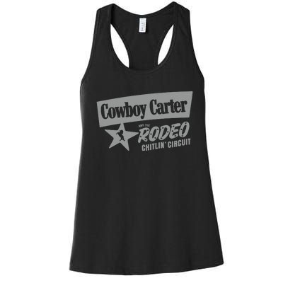 Cowboy Carter And The Rodeo Chitlin’ Circuit Women's Racerback Tank