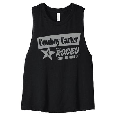 Cowboy Carter And The Rodeo Chitlin’ Circuit Women's Racerback Cropped Tank