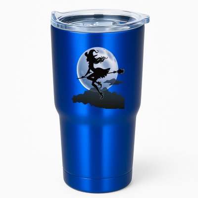 Cute Cottagecore Aesthetic Witch Moon Star Witchy Vintage Gift Tumbler