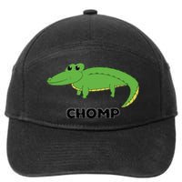 Chomp Cute Alligator 7-Panel Snapback Hat