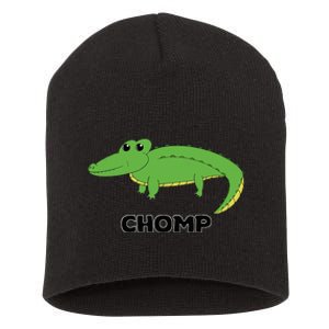 Chomp Cute Alligator Short Acrylic Beanie