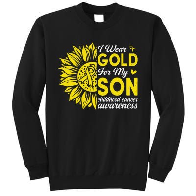 Childhood Cancer Awareness Warrior Gift Sweatshirt