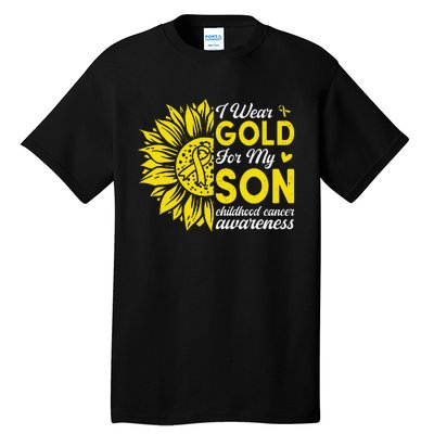 Childhood Cancer Awareness Warrior Gift Tall T-Shirt