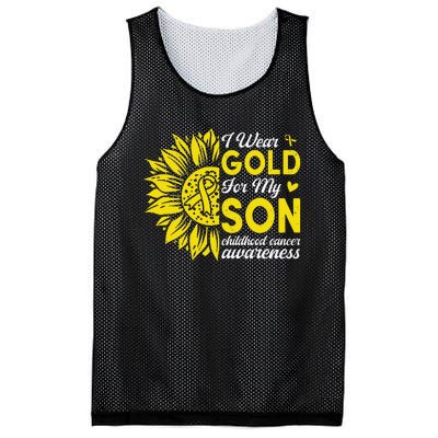 Childhood Cancer Awareness Warrior Gift Mesh Reversible Basketball Jersey Tank