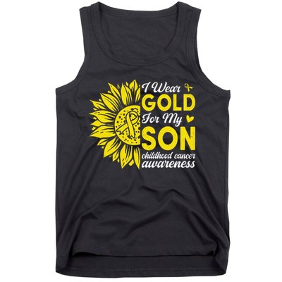 Childhood Cancer Awareness Warrior Gift Tank Top