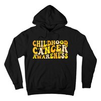 Childhood Cancer Awareness Rainbow Awareness Ribbon Hoodie