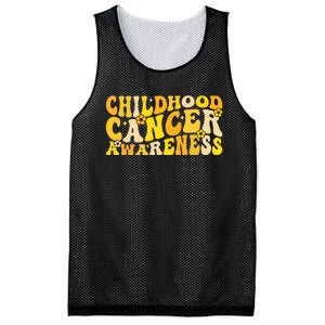 Childhood Cancer Awareness Rainbow Awareness Ribbon Mesh Reversible Basketball Jersey Tank