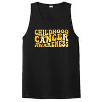 Childhood Cancer Awareness Rainbow Awareness Ribbon PosiCharge Competitor Tank