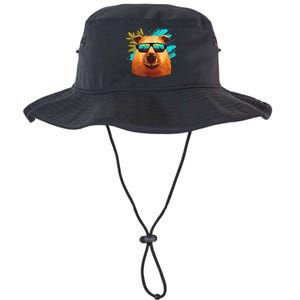 Capybara Cute And Funny Capybara Cool Sunglasses Legacy Cool Fit Booney Bucket Hat