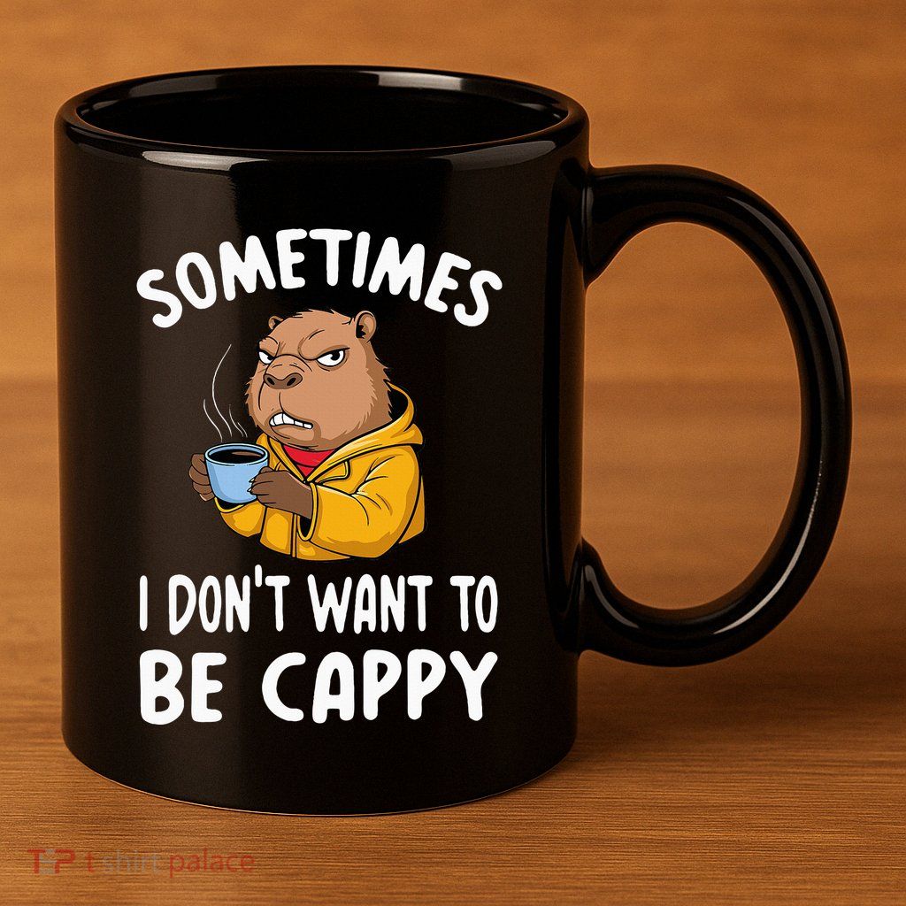 Capybara 11oz C Handle Ceramic Mug