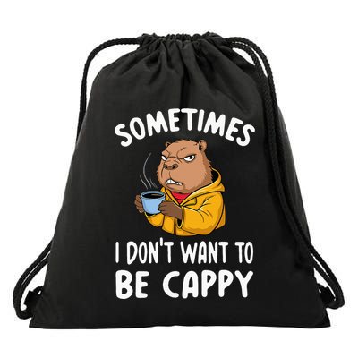 Capybara Drawstring Bag