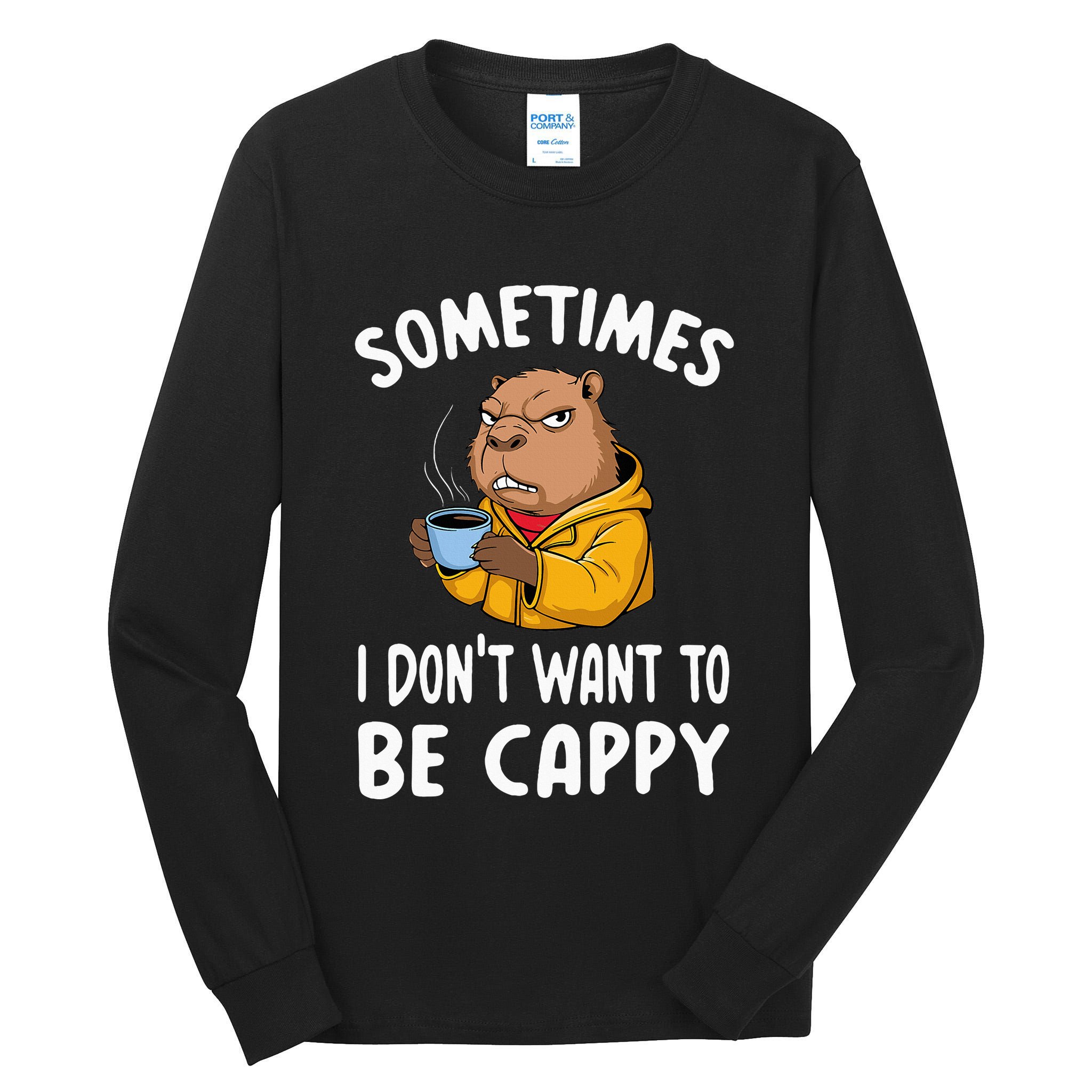 Capybara Tall Long Sleeve T-Shirt