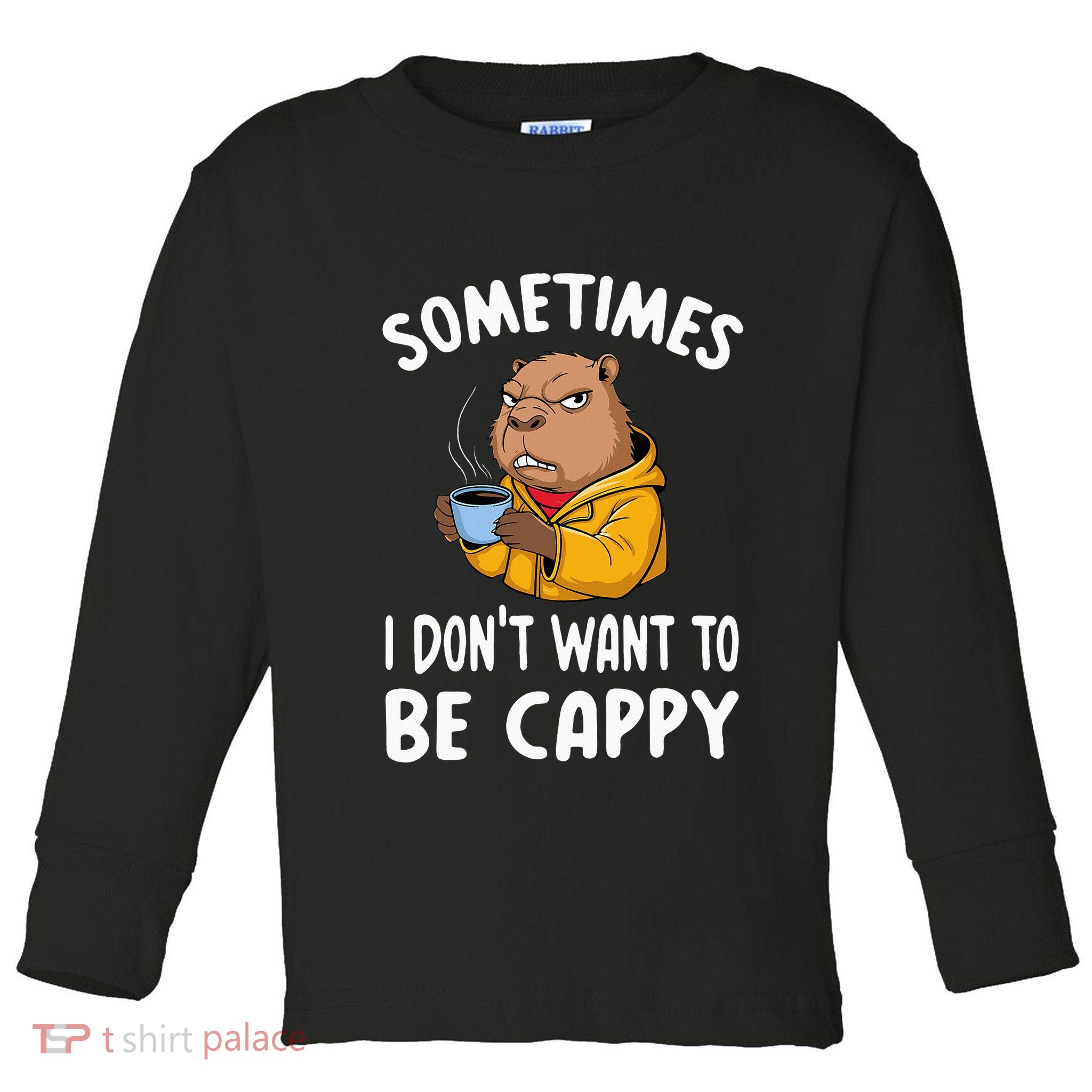 Capybara Toddler Long Sleeve Shirt