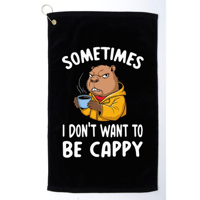 Capybara Golf Towel